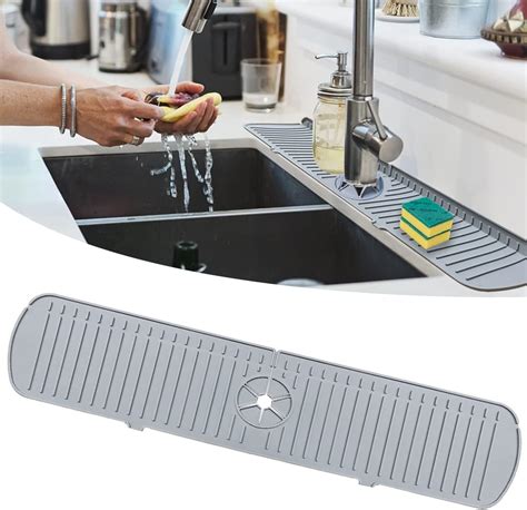 silicone sink splash guard|silicone kitchen faucet splash guard.